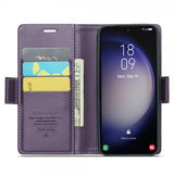 CaseMe Samsung Galaxy S24 Fodral 023 Series Lila