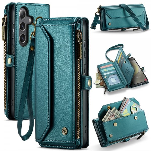 CaseMe Samsung Galaxy S24 Fodral C36 Series Grön