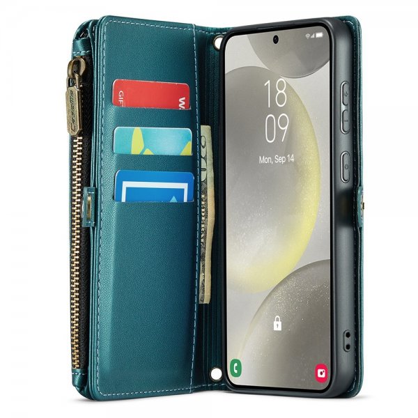 CaseMe Samsung Galaxy S24 Fodral C36 Series Grön