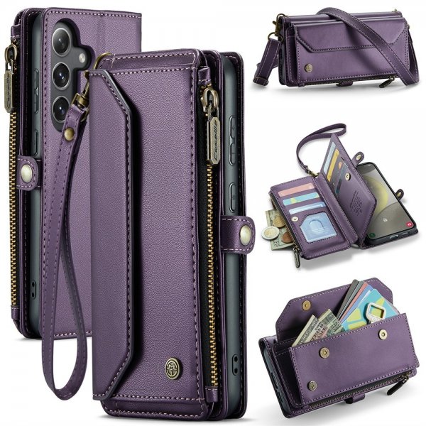 CaseMe Samsung Galaxy S24 Fodral C36 Series Lila