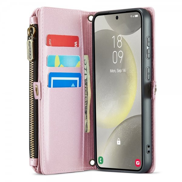 CaseMe Samsung Galaxy S24 Fodral C36 Series Rosa