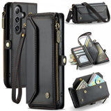 CaseMe Samsung Galaxy S24 Fodral C36 Series Svart
