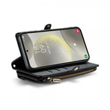 CaseMe Samsung Galaxy S24 Fodral C36 Series Svart