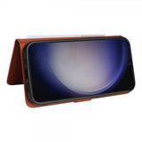 Betopnice Samsung Galaxy S24 Fodral med Löstagbart Skal 005 Brun