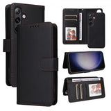 Betopnice Samsung Galaxy S24 Fodral med Löstagbart Skal 005 Svart
