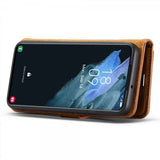 Dg.Ming Samsung Galaxy S24 Fodral med Löstagbart Skal Brun