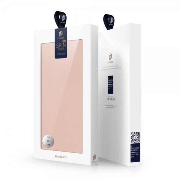 Dux Ducis Samsung Galaxy S24 Fodral Skin Pro Series Rosa