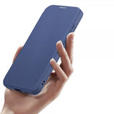 Dux Ducis Samsung Galaxy S24 Fodral Skin X Pro Series Kickstand MagSafe Blå
