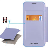 Dux Ducis Samsung Galaxy S24 Fodral Skin X Pro Series Kickstand MagSafe Lila