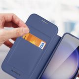 Dux Ducis Samsung Galaxy S24 Fodral Skin X Pro Series MagSafe Blå