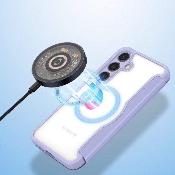 Dux Ducis Samsung Galaxy S24 Fodral Skin X Pro Series MagSafe Lila