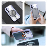Dux Ducis Samsung Galaxy S24 Fodral Skin X Pro Series MagSafe Lila