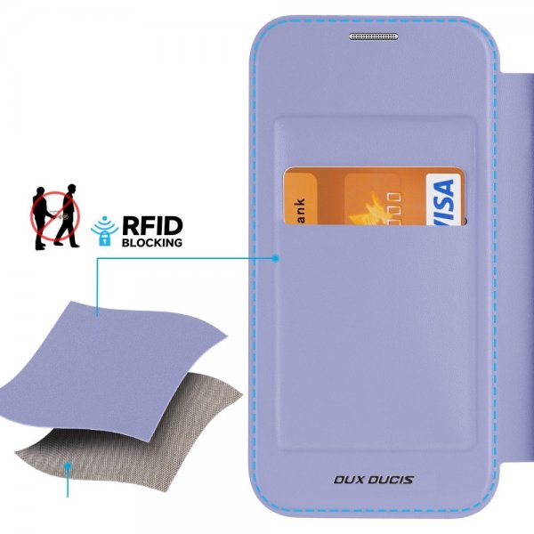 Dux Ducis Samsung Galaxy S24 Fodral Skin X Pro Series MagSafe Lila