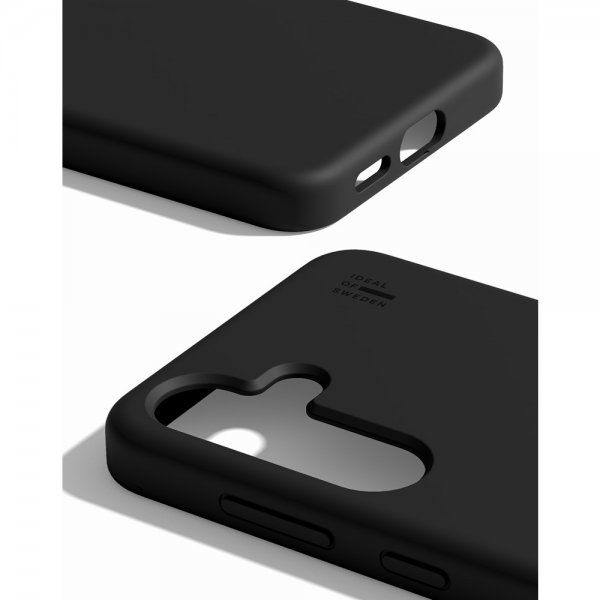 Ideal of Sweden Samsung Galaxy S24/Galaxy S25 Skal Silicone Case MagSafe Svart