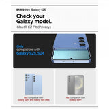 Spigen Samsung Galaxy S24/Galaxy S25 Skärmskydd GLAS.tR EZ Fit Privacy 2-pack