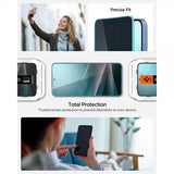 Spigen Samsung Galaxy S24/Galaxy S25 Skärmskydd GLAS.tR EZ Fit Privacy 2-pack