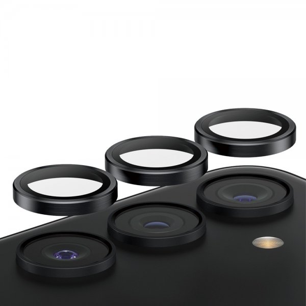 PanzerGlass Samsung Galaxy S23/S23 Plus/S24 Kameraskydd Hoops Svart