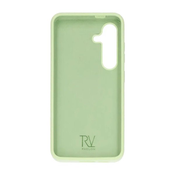 Rvelon Samsung Galaxy S24 Skal Silikon Limegrön
