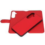 Rvelon Samsung Galaxy S24 Fodral Magnetiskt Avtagbart Skal Röd