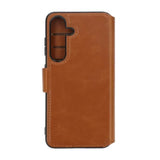 Rvelon Samsung Galaxy S24 Fodral 4 Kortfack Brun