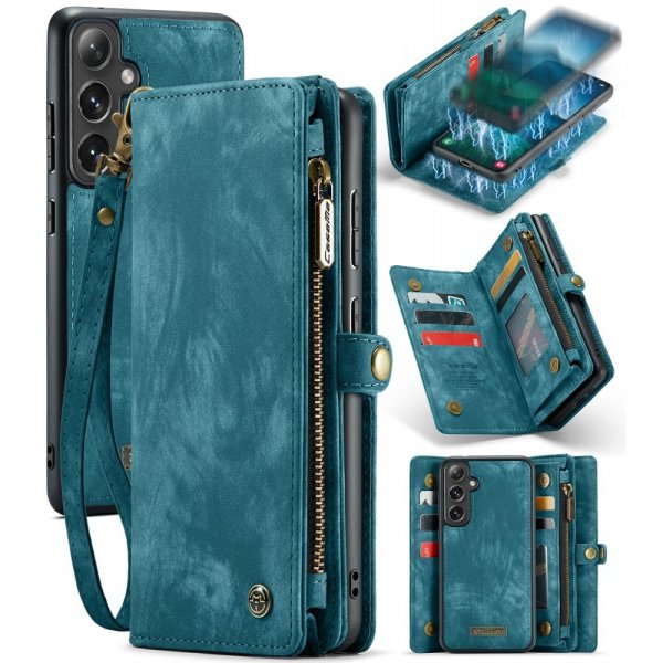 CaseMe Samsung Galaxy S24 Plus Fodral 008 Series Löstagbart Skal Blå