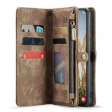 CaseMe Samsung Galaxy S24 Plus Fodral 008 Series Löstagbart Skal Brun
