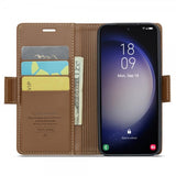 CaseMe Samsung Galaxy S24 Plus Fodral 023 Series Brun