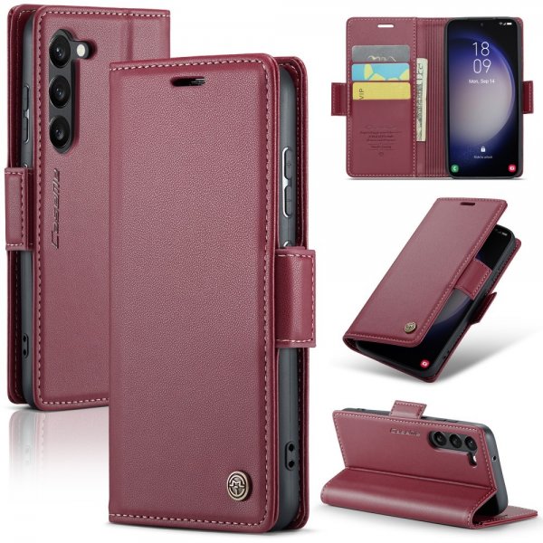CaseMe Samsung Galaxy S24 Plus Fodral 023 Series Röd