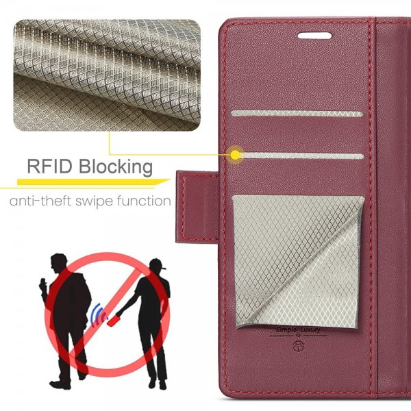 CaseMe Samsung Galaxy S24 Plus Fodral 023 Series Röd