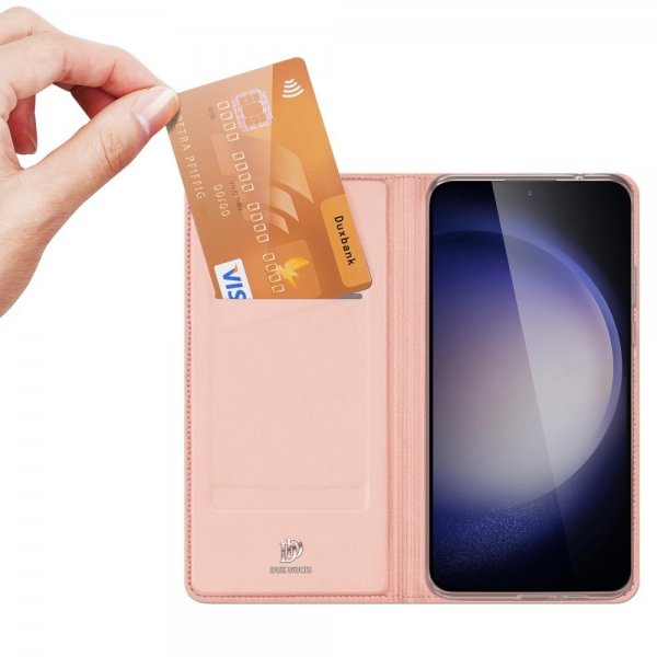 Dux Ducis Samsung Galaxy S24 Plus Fodral Skin Pro Series Rosa