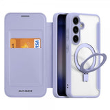 Dux Ducis Samsung Galaxy S24 Plus Fodral Skin X Pro Series Kickstand MagSafe Lila