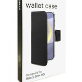Celly Samsung Galaxy S24 Plus Fodral Wally Wallet Case Svart