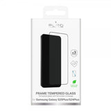 Puro Samsung Galaxy S24 Plus/Galaxy S25 Plus Skärmskydd Frame Tempered Glass