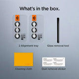 Spigen Samsung Galaxy S24 Plus Kameraskydd GLAS.tR EZ Fit Optik Pro 2-pack Svart