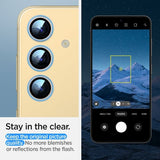 Spigen Samsung Galaxy S24 Plus Kameraskydd GLAS.tR EZ Fit Optik Pro 2-pack Gul
