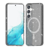 Samsung Galaxy S24 Plus Skal Glitter MagSafe Svart