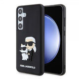 Karl Lagerfeld Samsung Galaxy S24 Plus Skal 3D Rubber Karl & Choupette Svart