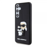 Karl Lagerfeld Samsung Galaxy S24 Plus Skal 3D Rubber Karl & Choupette Svart