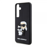 Karl Lagerfeld Samsung Galaxy S24 Plus Skal 3D Rubber Karl & Choupette Svart