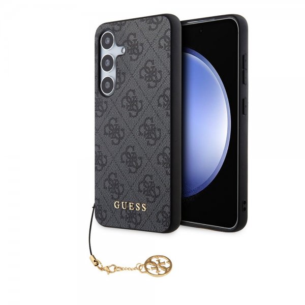 Guess Samsung Galaxy S24 Plus Skal 4G Charm Grå