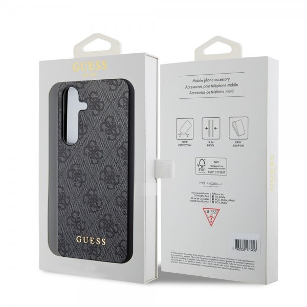 Guess Samsung Galaxy S24 Plus Skal 4G Charm Grå