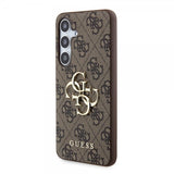 Guess Samsung Galaxy S24 Plus Skal 4G Metal Logo Brun