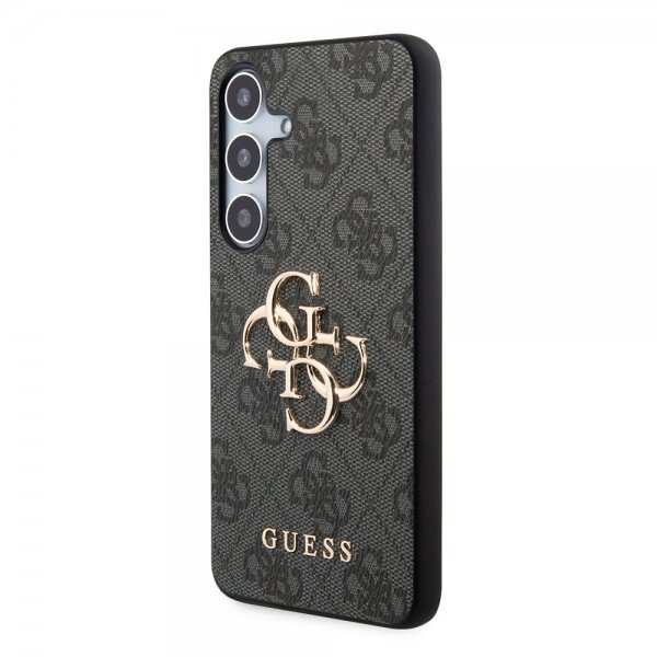 Guess Samsung Galaxy S24 Plus Skal 4G Metal Logo Svart