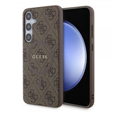 Guess Samsung Galaxy S24 Plus Skal 4G Pattern MagSafe Brun