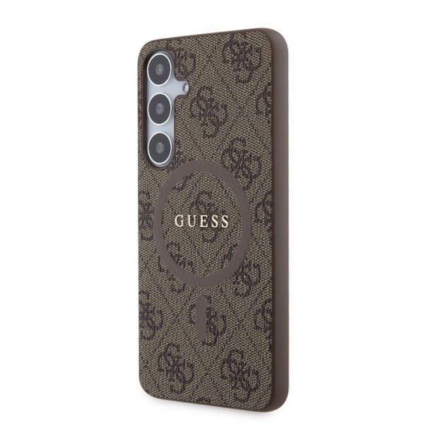Guess Samsung Galaxy S24 Plus Skal 4G Pattern MagSafe Brun