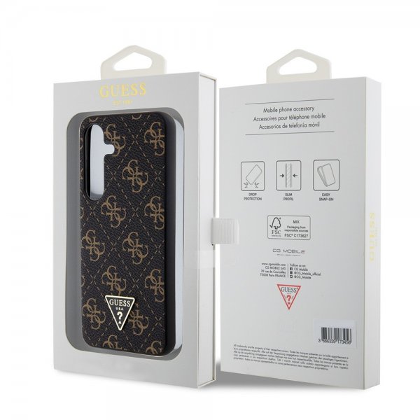 Guess Samsung Galaxy S24 Plus Skal 4G Print Grained Svart
