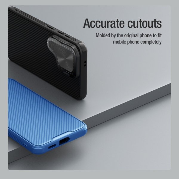 Nillkin Samsung Galaxy S24 Plus Skal CamShield Prop Blå