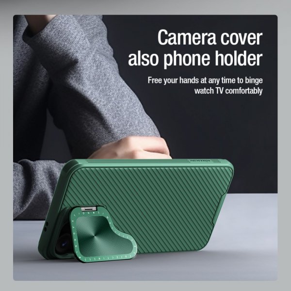 Nillkin Samsung Galaxy S24 Plus Skal CamShield Prop Grön