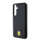 Ferrari Samsung Galaxy S24 Plus Skal Carbon & Stripe Svart