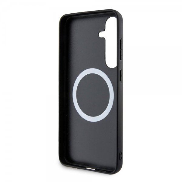 BMW Samsung Galaxy S24 Plus Skal Carbon Tricolor Stripe MagSafe Svart